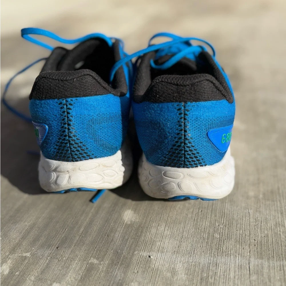 New Balance Blue and Green Athletic Shoes